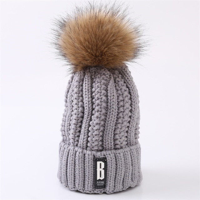 Winter knitted Beanies Hats