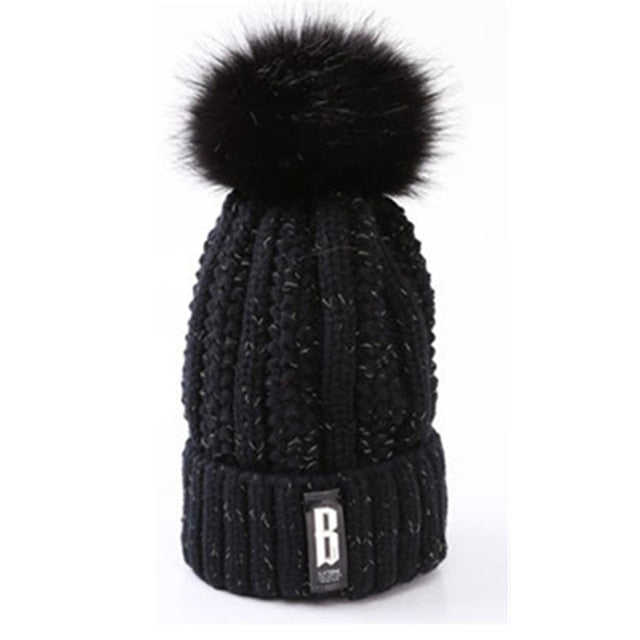 Winter knitted Beanies Hats