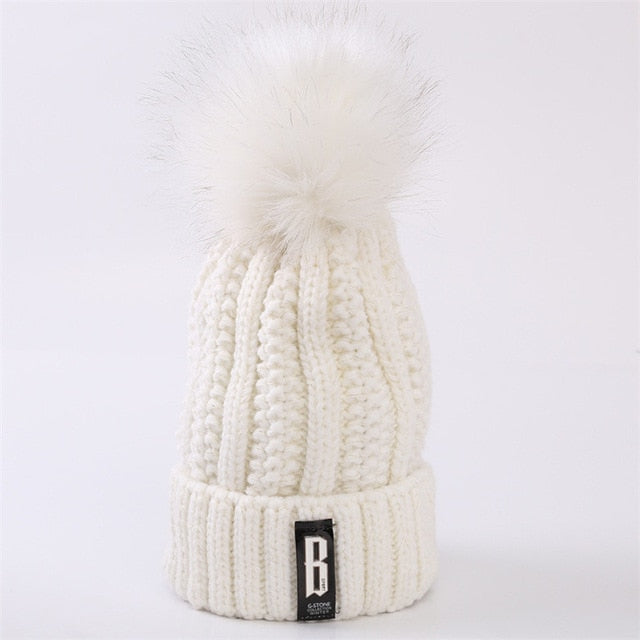 Winter knitted Beanies Hats