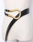 Newest fashion soft faux leather belts