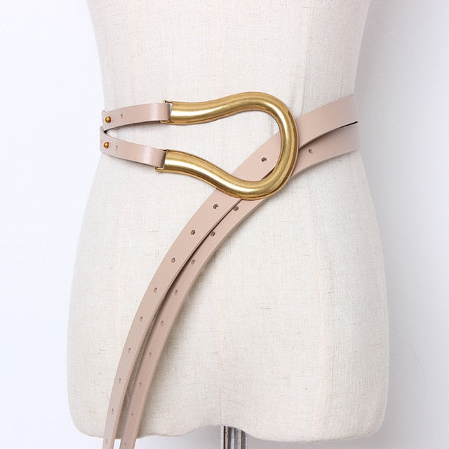 Newest fashion soft faux leather belts