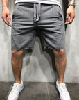 Wild Style Solid Color Ripped Short