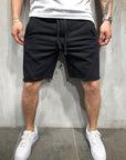 Wild Style Solid Color Ripped Short