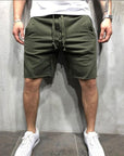 Wild Style Solid Color Ripped Short