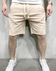 Wild Style Solid Color Ripped Short