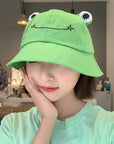 Women Fashion Frog Bucket Hat