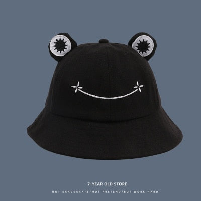 Women Fashion Frog Bucket Hat