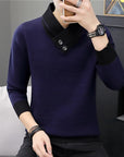 Men  Autumn V-Neck Pullover Sweater