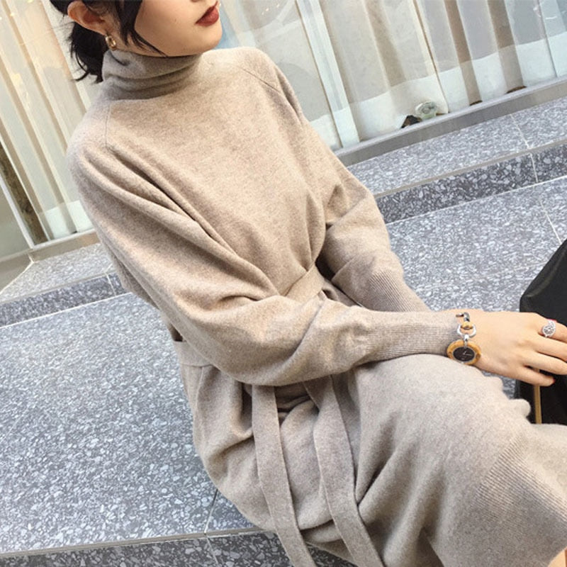 Sweater Long Dress