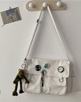 Canvas Diagonal Cross Bag