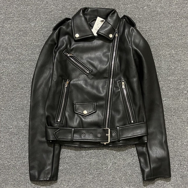 Women Faux Leather Jacket