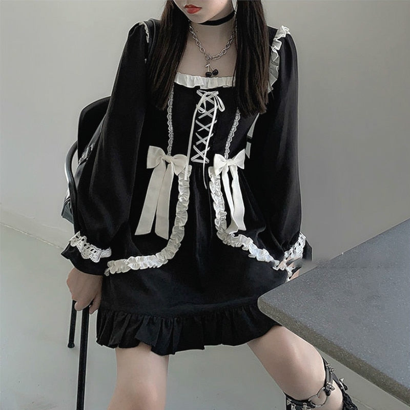 Japanese Lolita Gothic Dress
