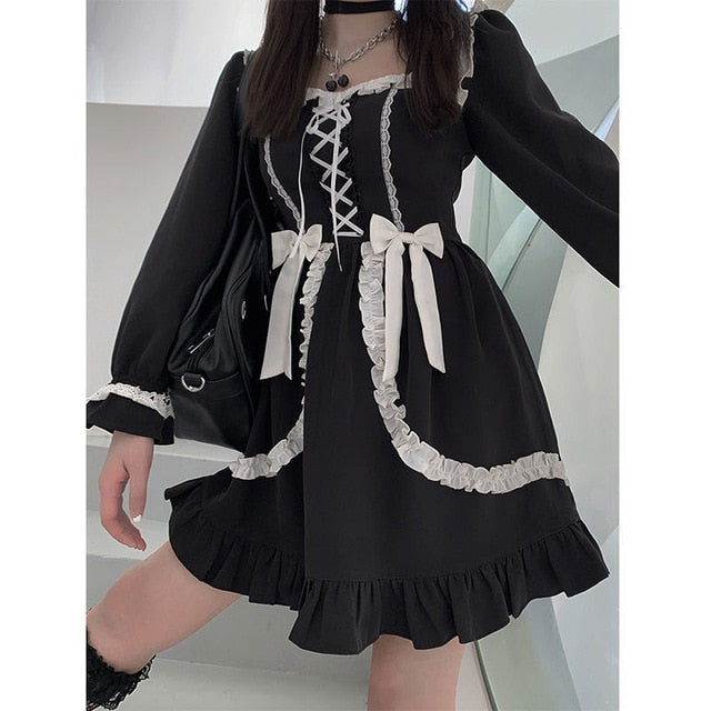 Japanese Lolita Gothic Dress