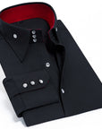 Long Sleeve Luxury Button Up Silk Cotton Shirt