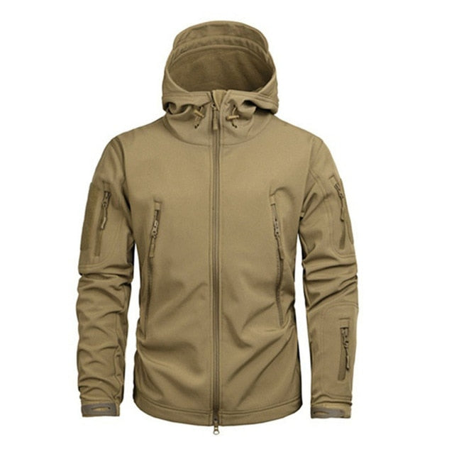 Shark Soft Shell Military Tactical Jacket Men