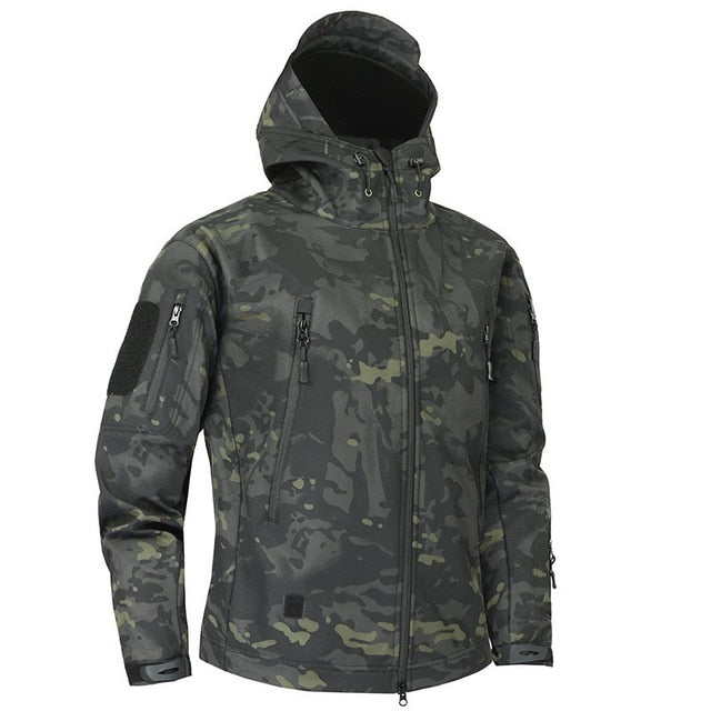 Shark Soft Shell Military Tactical Jacket Men