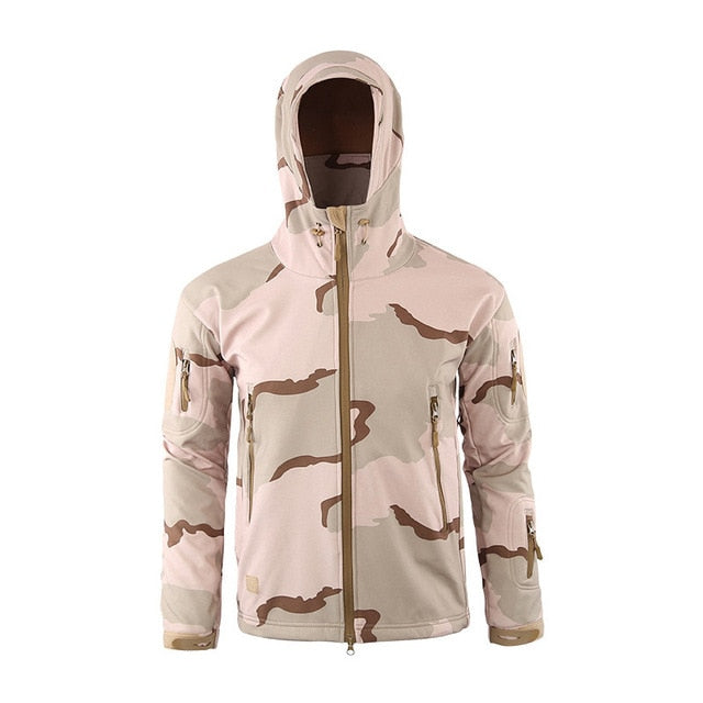 Shark Soft Shell Military Tactical Jacket Men