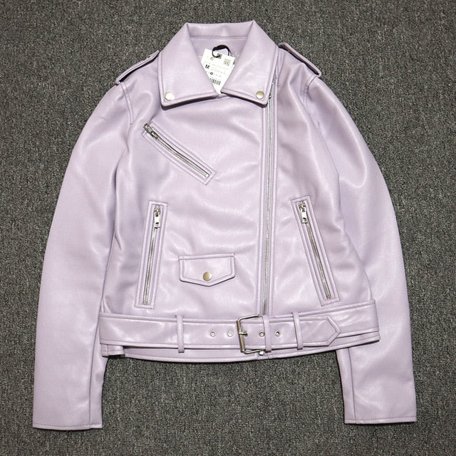 Women Faux Leather Jacket