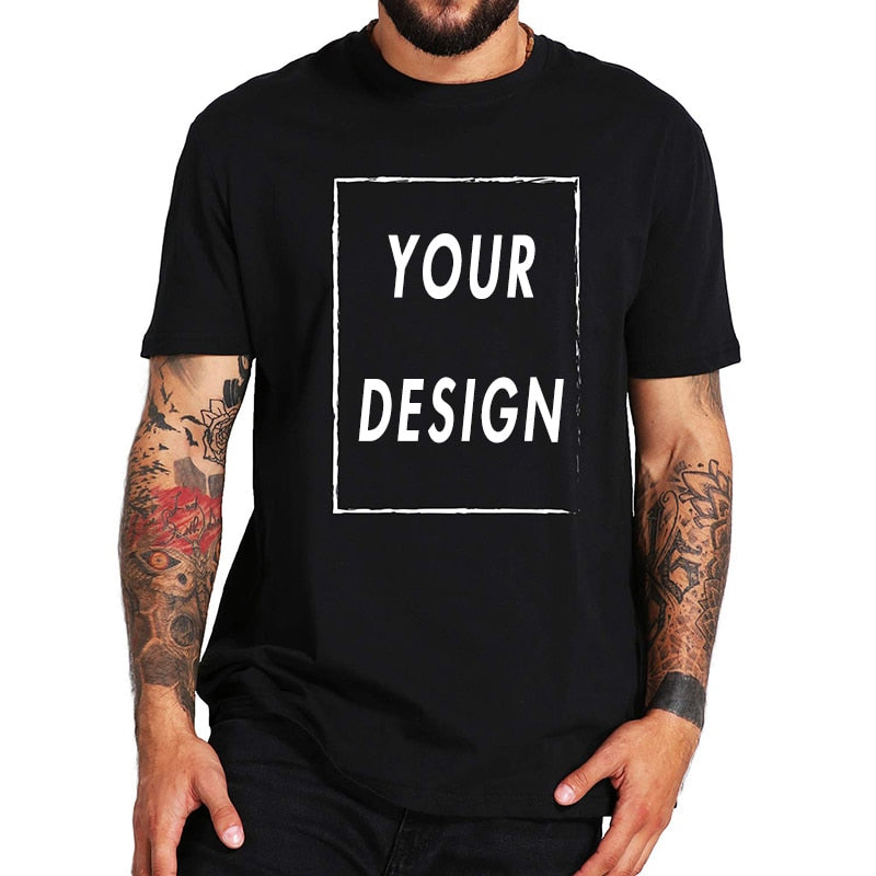 Cotton Custom T Shirt Make Your Design Logo