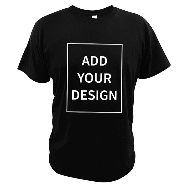 Cotton Custom T Shirt Make Your Design Logo