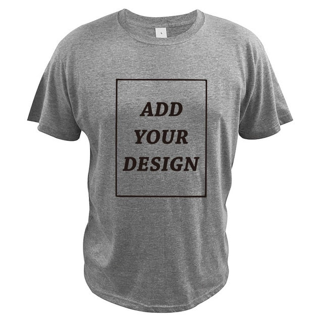 Cotton Custom T Shirt Make Your Design Logo