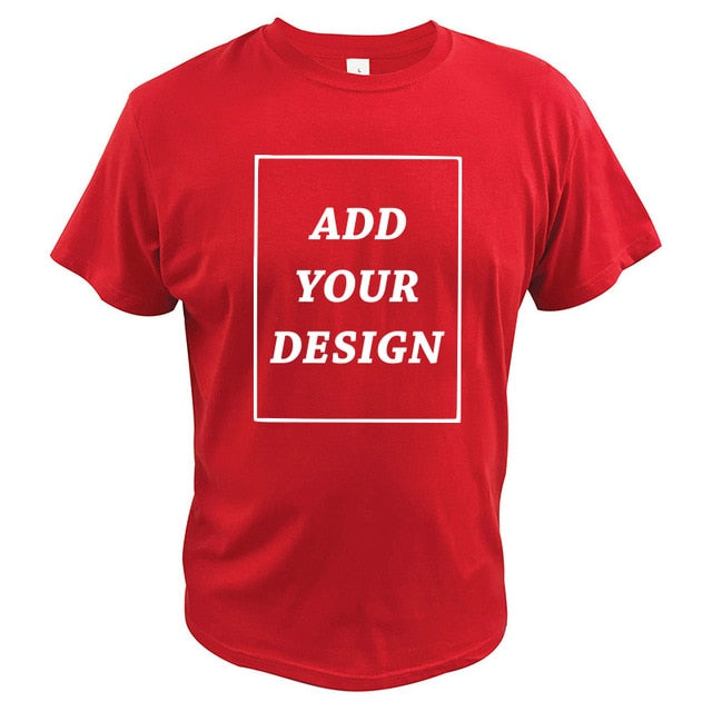 Cotton Custom T Shirt Make Your Design Logo