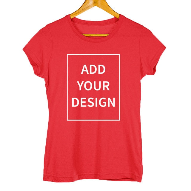 Cotton Custom T Shirt Make Your Design Logo