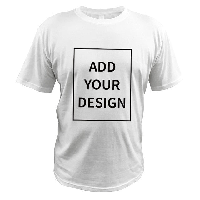 Cotton Custom T Shirt Make Your Design Logo