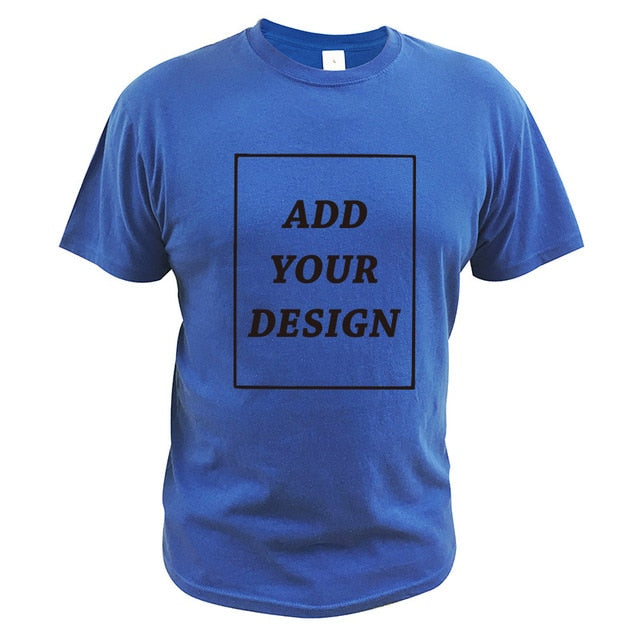 Cotton Custom T Shirt Make Your Design Logo