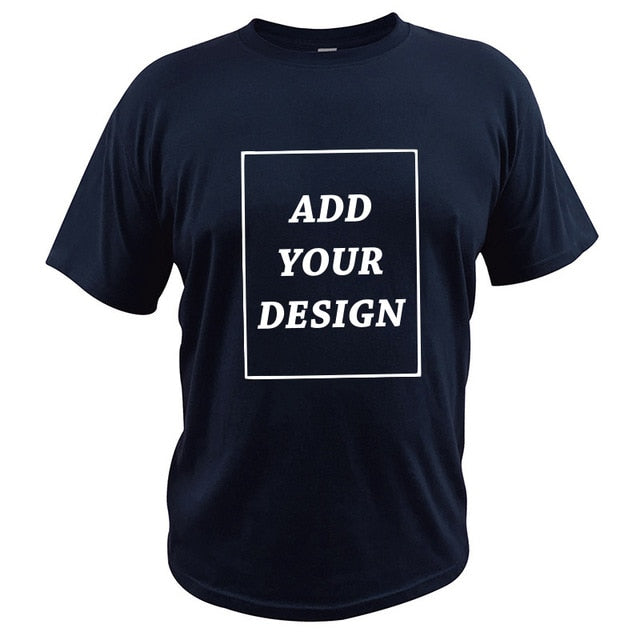 Cotton Custom T Shirt Make Your Design Logo