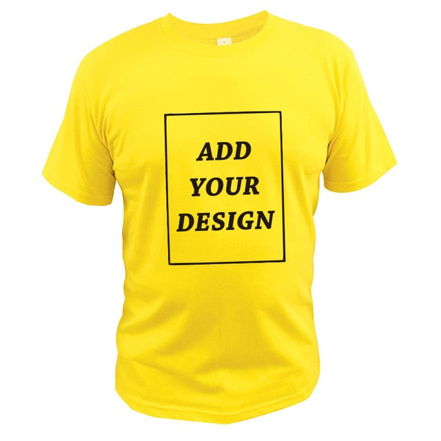 Cotton Custom T Shirt Make Your Design Logo