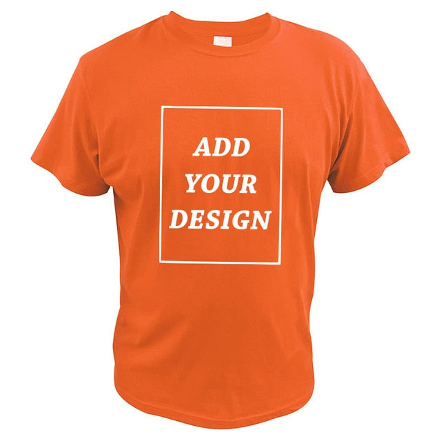 Cotton Custom T Shirt Make Your Design Logo