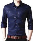 New Argyle luxury men's shirt