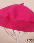 French Artist Warm Wool Winter Beanie Hat