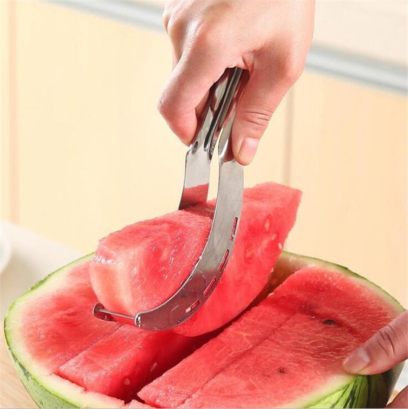 1pcs Stainless Steel Watermelon Slicer