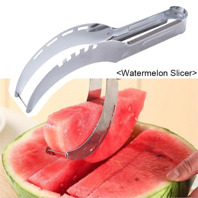 1pcs Stainless Steel Watermelon Slicer