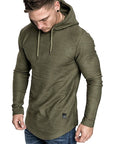 Men's Brand Solid Color Sweatshirt