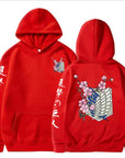 Japanese Anime Graphic Hoodies Men