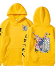 Japanese Anime Graphic Hoodies Men