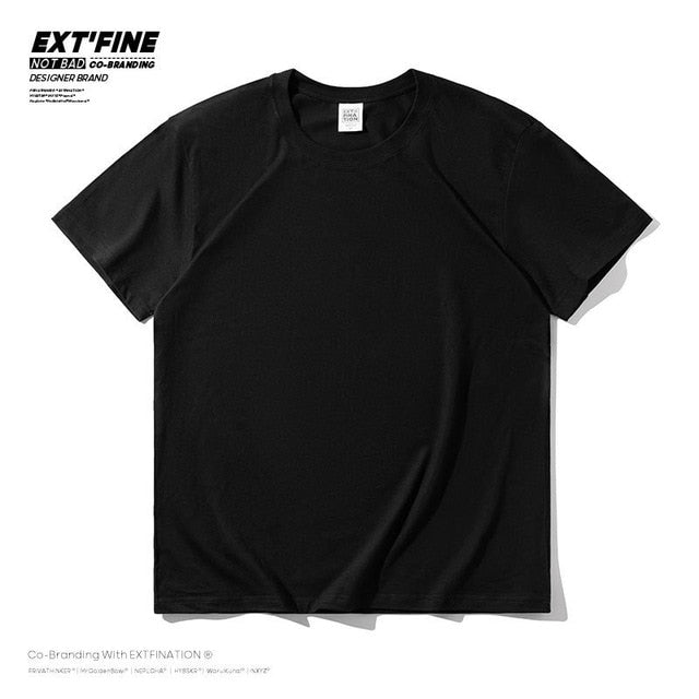 00% Combed Cotton Short Sleeve T-shirt Men