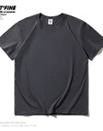 00% Combed Cotton Short Sleeve T-shirt Men