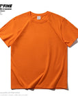 00% Combed Cotton Short Sleeve T-shirt Men