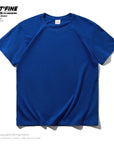 00% Combed Cotton Short Sleeve T-shirt Men