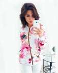 Women Retro Floral Printed Jackets