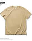 00% Combed Cotton Short Sleeve T-shirt Men