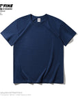 00% Combed Cotton Short Sleeve T-shirt Men