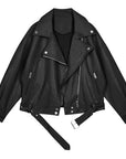 Women  Spring Women Pu Leather jacket