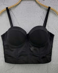 Mesh Push Up Bralet Women's Corset Bustier Bra