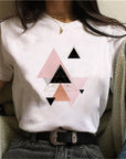 Beautiful Geometry Printed T Shirt