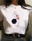 Beautiful Geometry Printed T Shirt